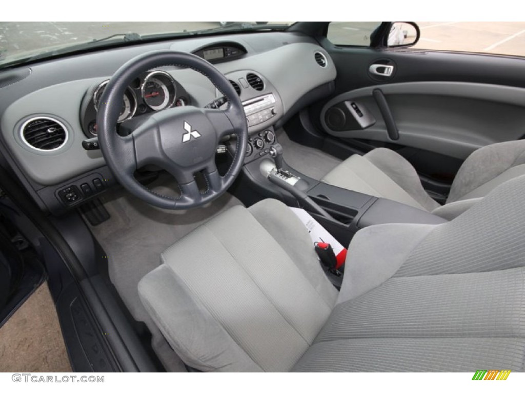 Medium Gray Interior 2007 Mitsubishi Eclipse Spyder GT Photo #62440799