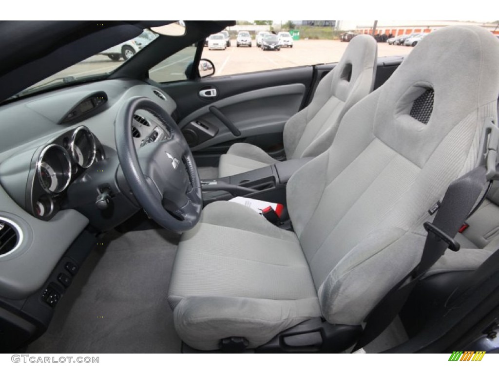 Medium Gray Interior 2007 Mitsubishi Eclipse Spyder GT Photo #62440811