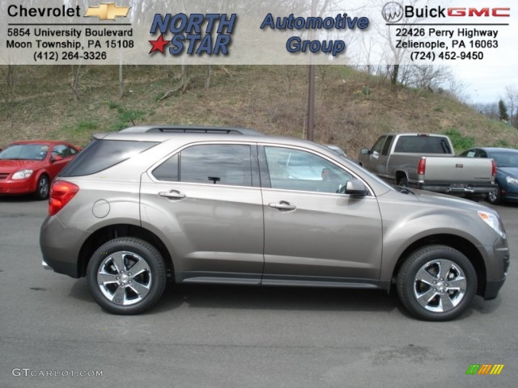 2012 Equinox LT AWD - Mocha Steel Metallic / Jet Black photo #1