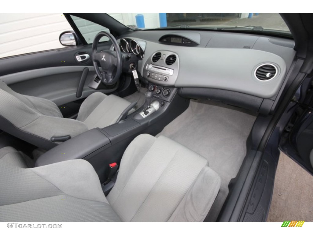 Medium Gray Interior 2007 Mitsubishi Eclipse Spyder GT Photo #62440873