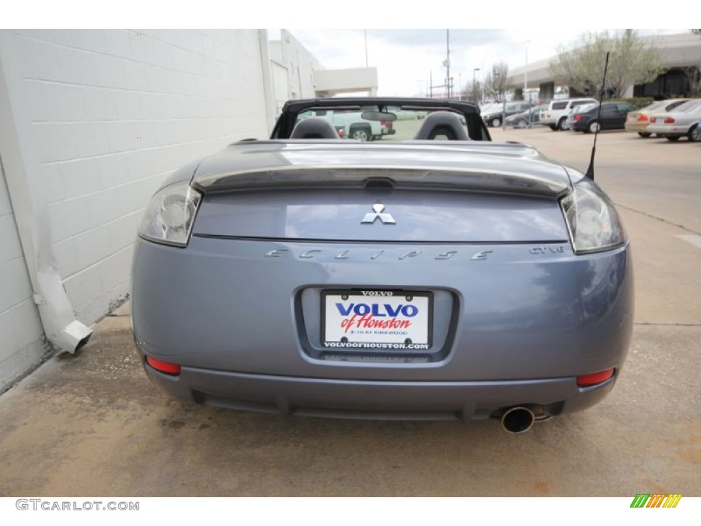 2007 Eclipse Spyder GT - Still Blue Pearl / Medium Gray photo #21