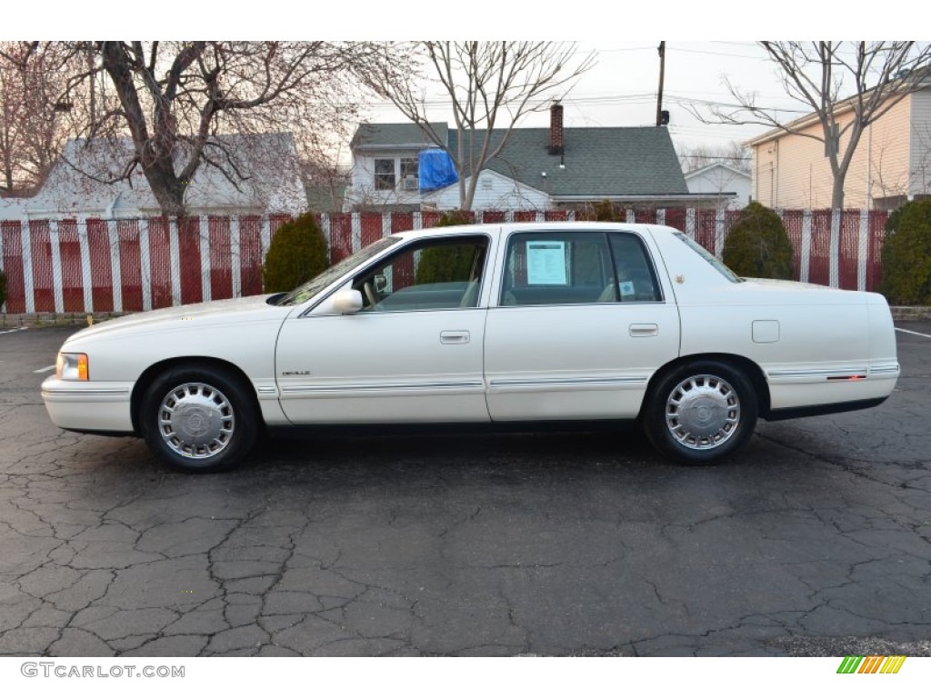 1997 DeVille Sedan - White Diamond / Shale/Neutral photo #4