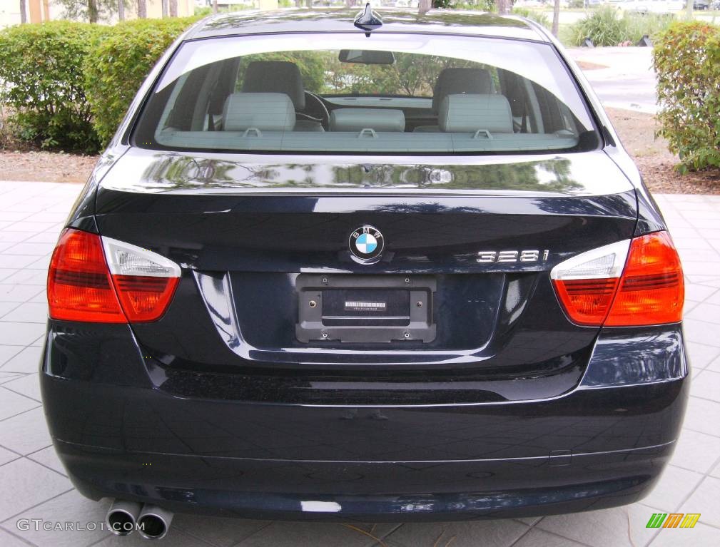 2008 3 Series 328i Sedan - Monaco Blue Metallic / Gray photo #39