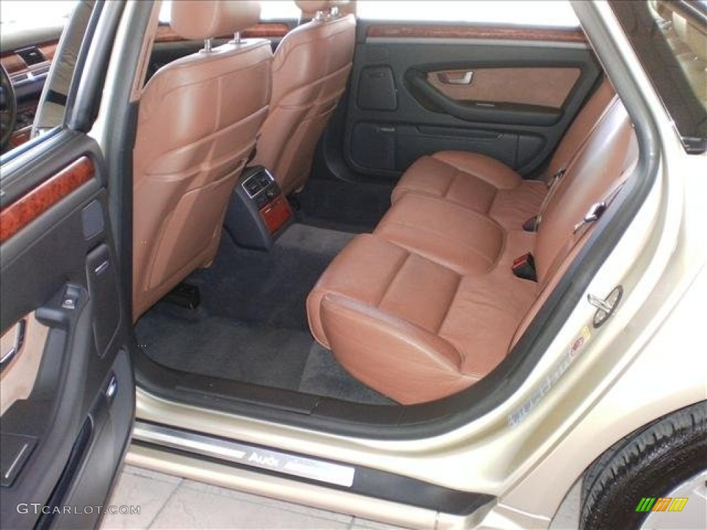 Amaretto Interior 2004 Audi A8 L 4.2 quattro Photo #62441917