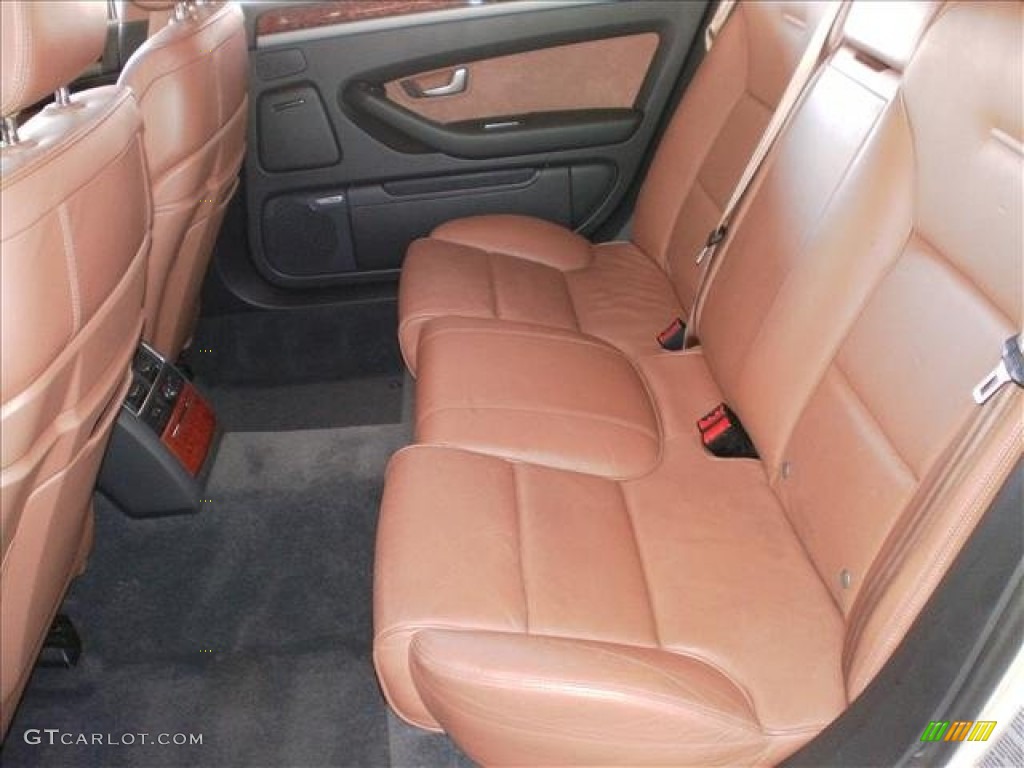 2004 Audi A8 L 4.2 quattro Rear Seat Photo #62441946