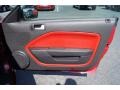 Black/Red Door Panel Photo for 2007 Ford Mustang #62442364
