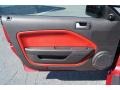 Black/Red Door Panel Photo for 2007 Ford Mustang #62442394