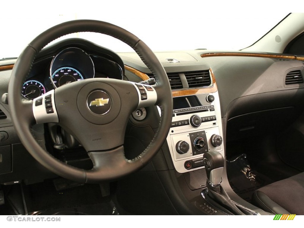 2012 Chevrolet Malibu LT Ebony Dashboard Photo #62442895