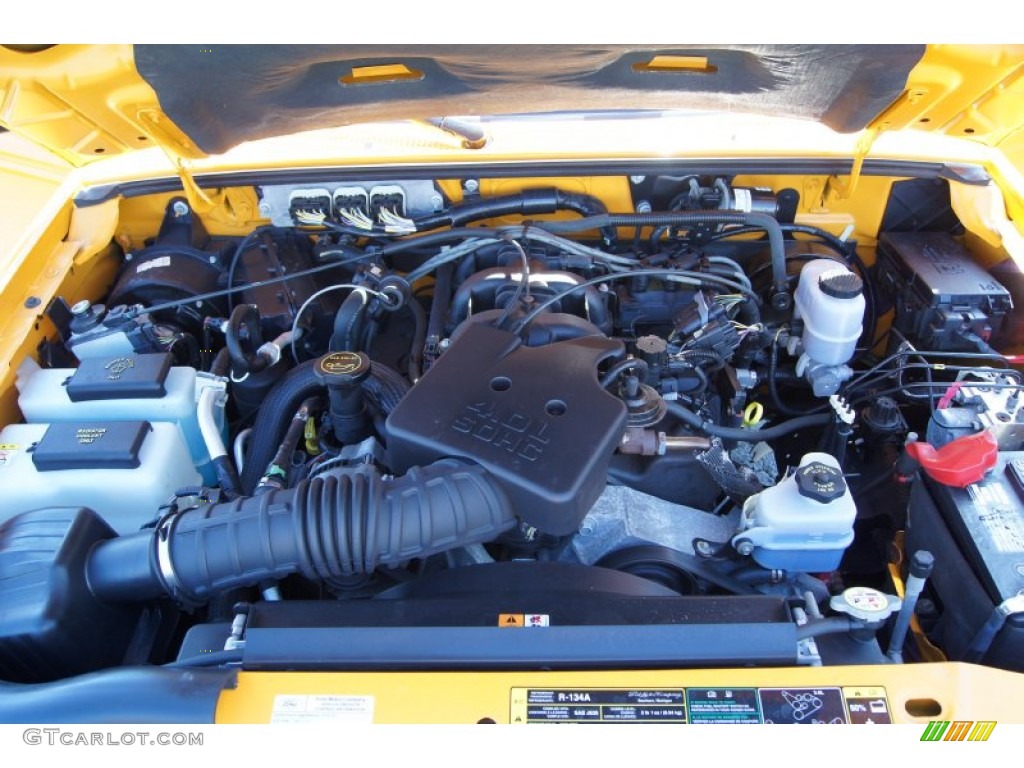 2008 Ford Ranger FX4 Off-Road SuperCab 4x4 Engine Photos