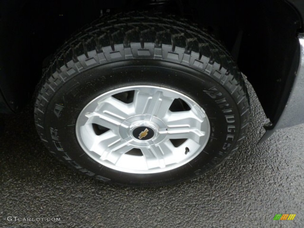 2012 Silverado 1500 LT Extended Cab 4x4 - Black / Ebony photo #9