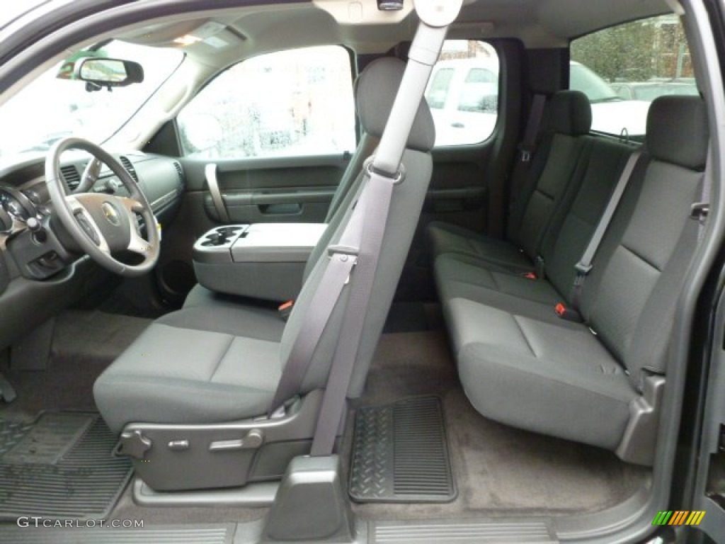 2012 Silverado 1500 LT Extended Cab 4x4 - Black / Ebony photo #14