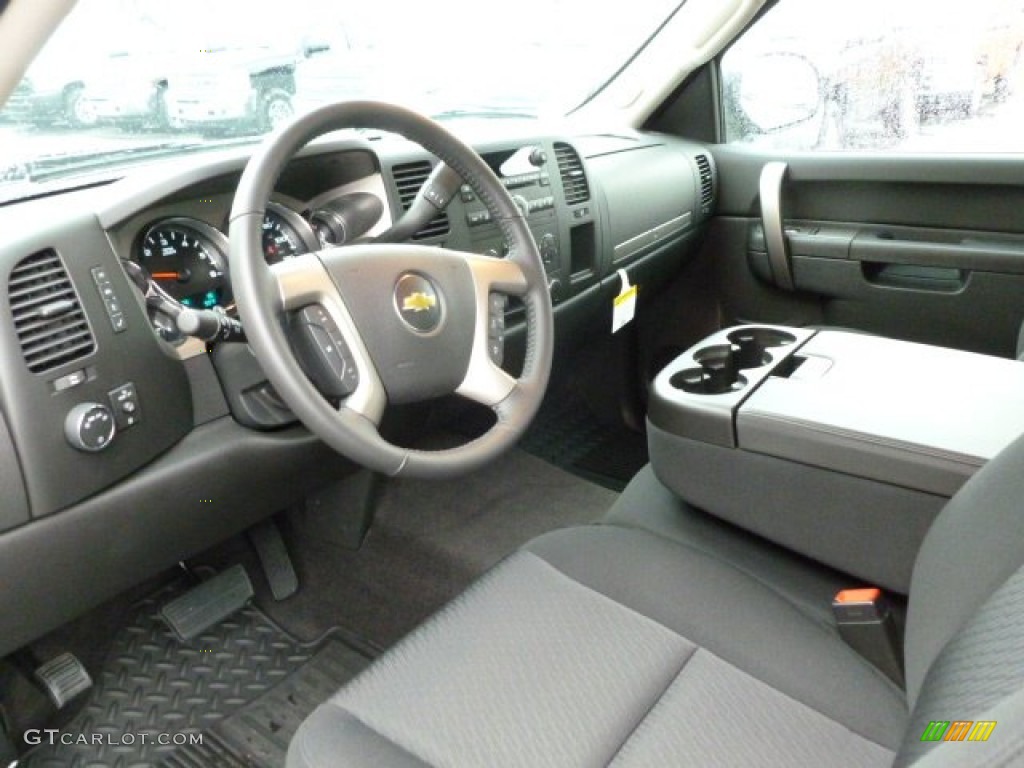 2012 Silverado 1500 LT Extended Cab 4x4 - Black / Ebony photo #17