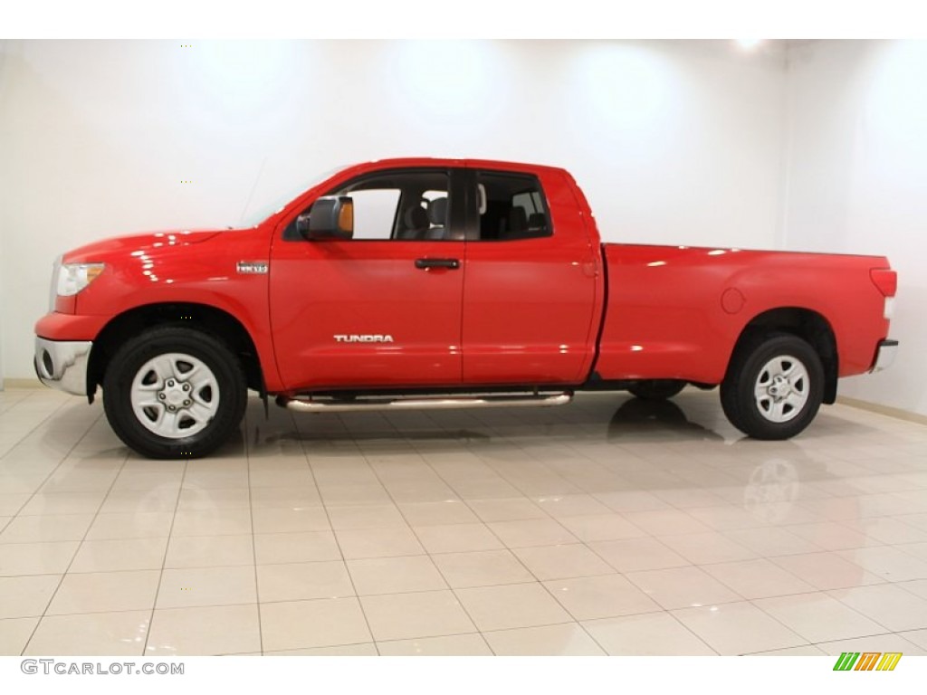 Radiant Red 2010 Toyota Tundra Double Cab 4x4 Exterior Photo #62443705