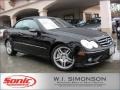 2008 Black Mercedes-Benz CLK 550 Cabriolet  photo #1