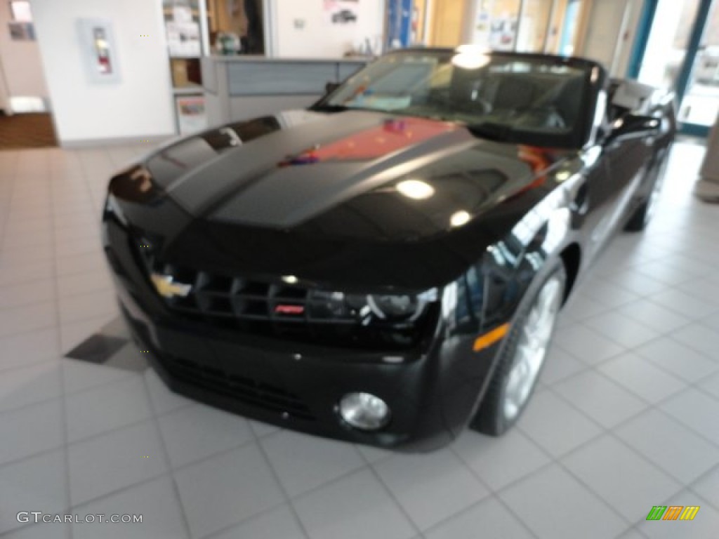 2012 Camaro LT 45th Anniversary Edition Convertible - Carbon Flash Metallic / Jet Black photo #1