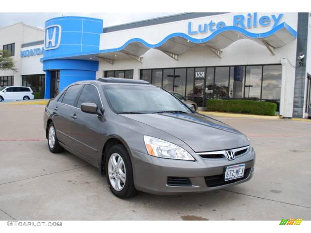 2006 Accord EX-L Sedan - Carbon Bronze Pearl / Ivory photo #1