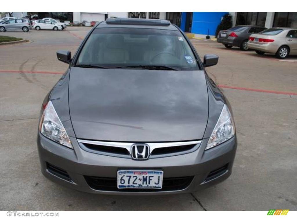 2006 Accord EX-L Sedan - Carbon Bronze Pearl / Ivory photo #2