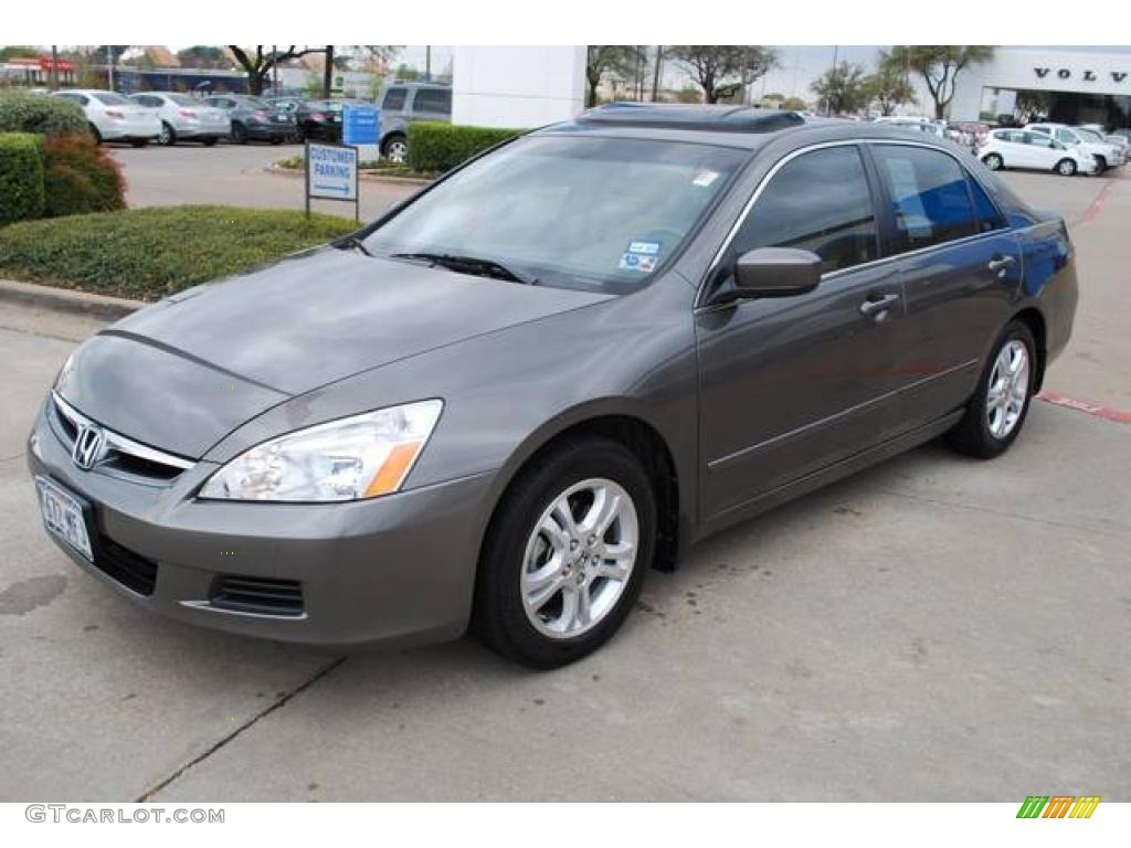 2006 Accord EX-L Sedan - Carbon Bronze Pearl / Ivory photo #3