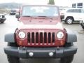 2010 Red Rock Crystal Pearl Jeep Wrangler Rubicon 4x4  photo #3