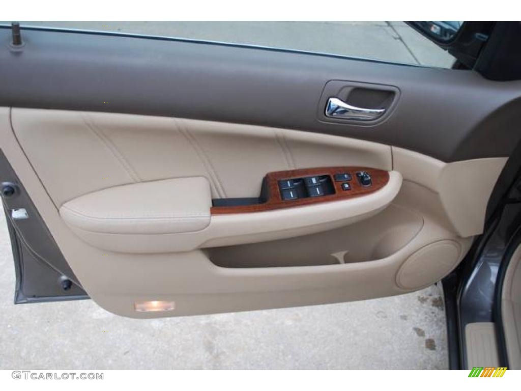 2006 Accord EX-L Sedan - Carbon Bronze Pearl / Ivory photo #11