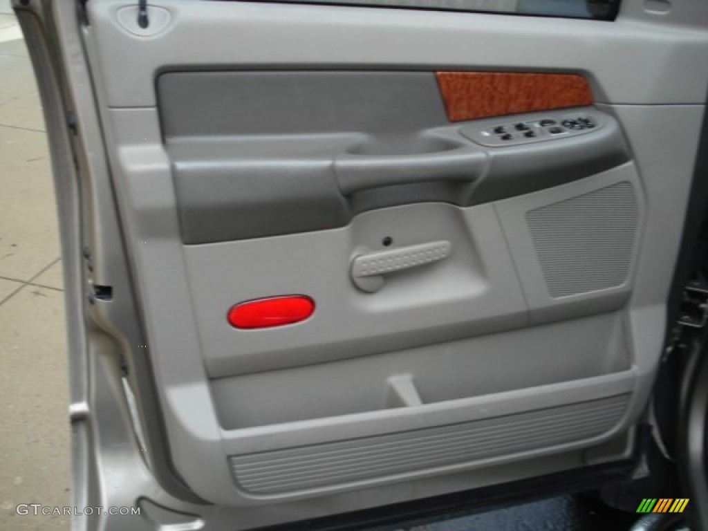 2006 Ram 1500 SLT Quad Cab 4x4 - Light Khaki Metallic / Khaki Beige photo #15