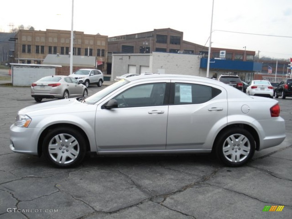 Bright Silver Metallic 2011 Dodge Avenger Express Exterior Photo #62447773