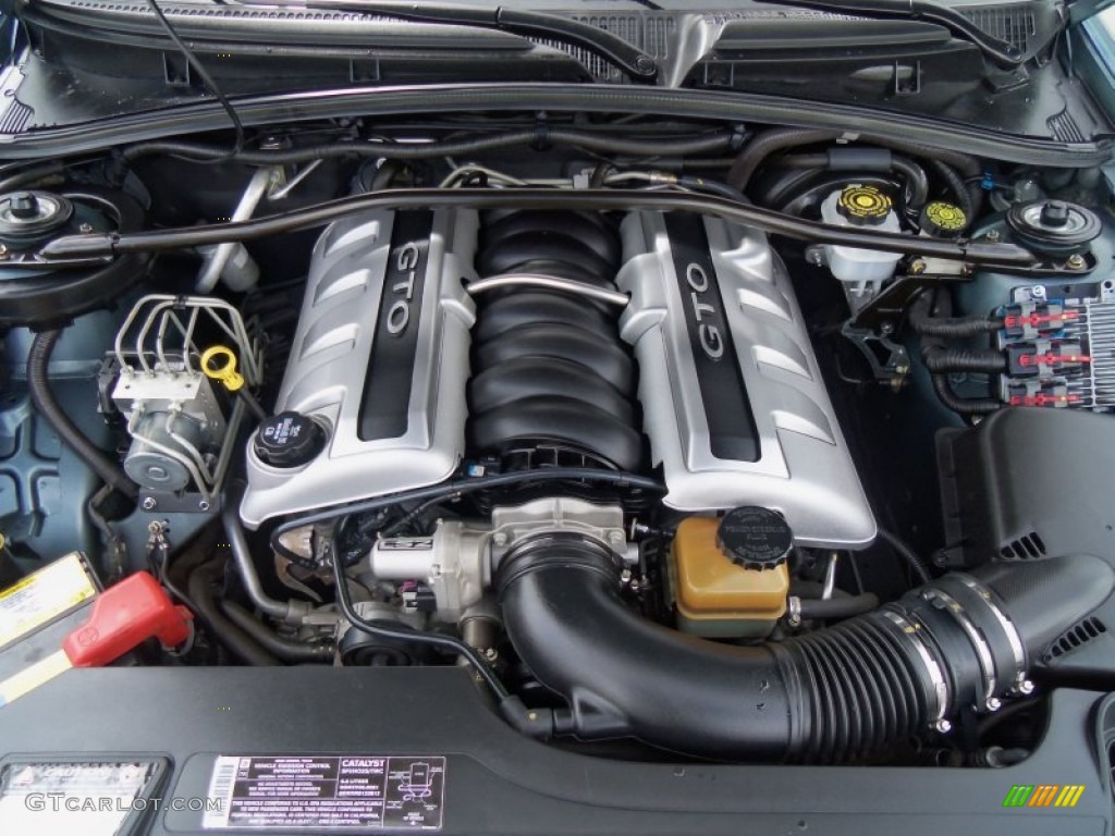2006 Pontiac GTO Coupe 6.0 Liter OHV 16 Valve LS2 V8 Engine Photo #62448037