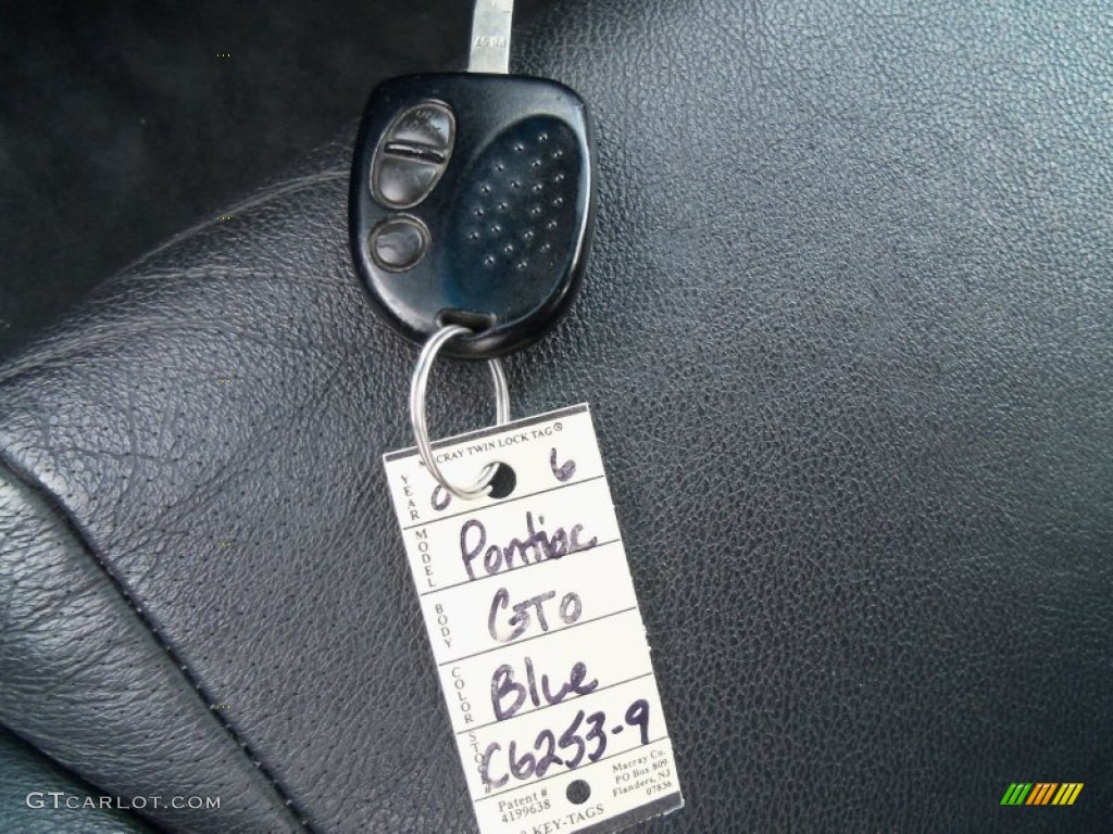 2006 Pontiac GTO Coupe Keys Photos