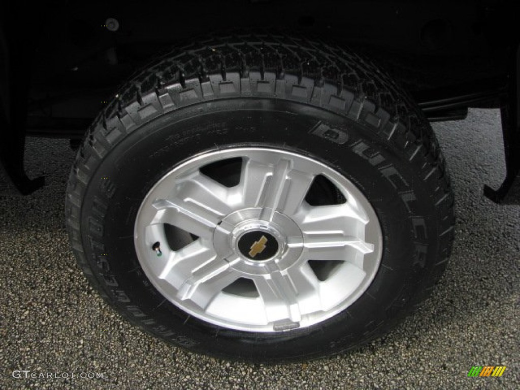 2010 Silverado 1500 LT Crew Cab 4x4 - Black / Ebony photo #10