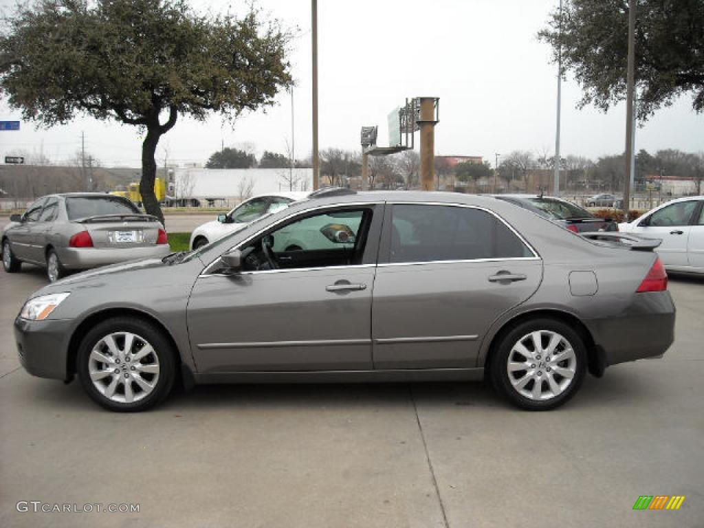 2006 Accord EX-L V6 Sedan - Carbon Bronze Pearl / Black photo #4
