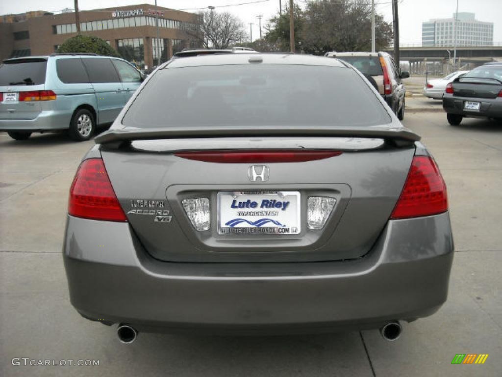 2006 Accord EX-L V6 Sedan - Carbon Bronze Pearl / Black photo #6
