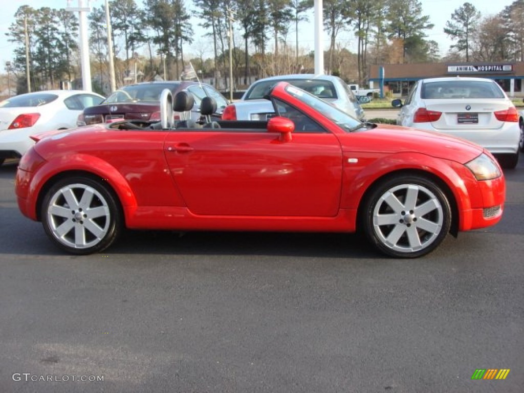 Brilliant Red 2003 Audi TT 1.8T quattro Roadster Exterior Photo #62449009