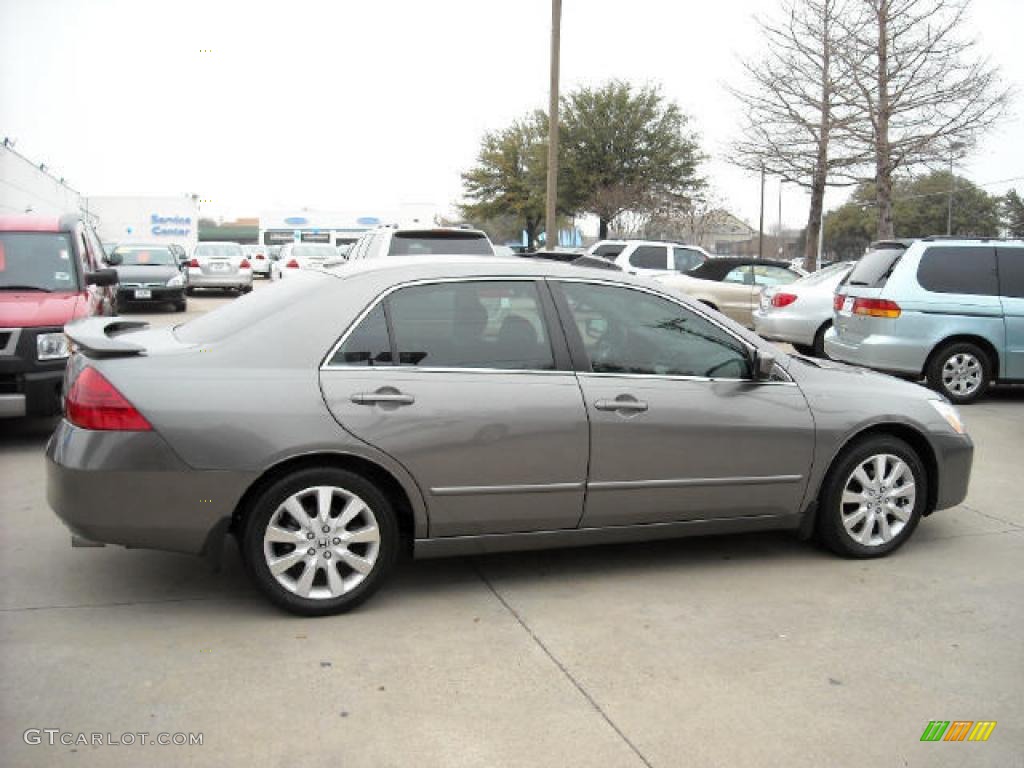 2006 Accord EX-L V6 Sedan - Carbon Bronze Pearl / Black photo #8