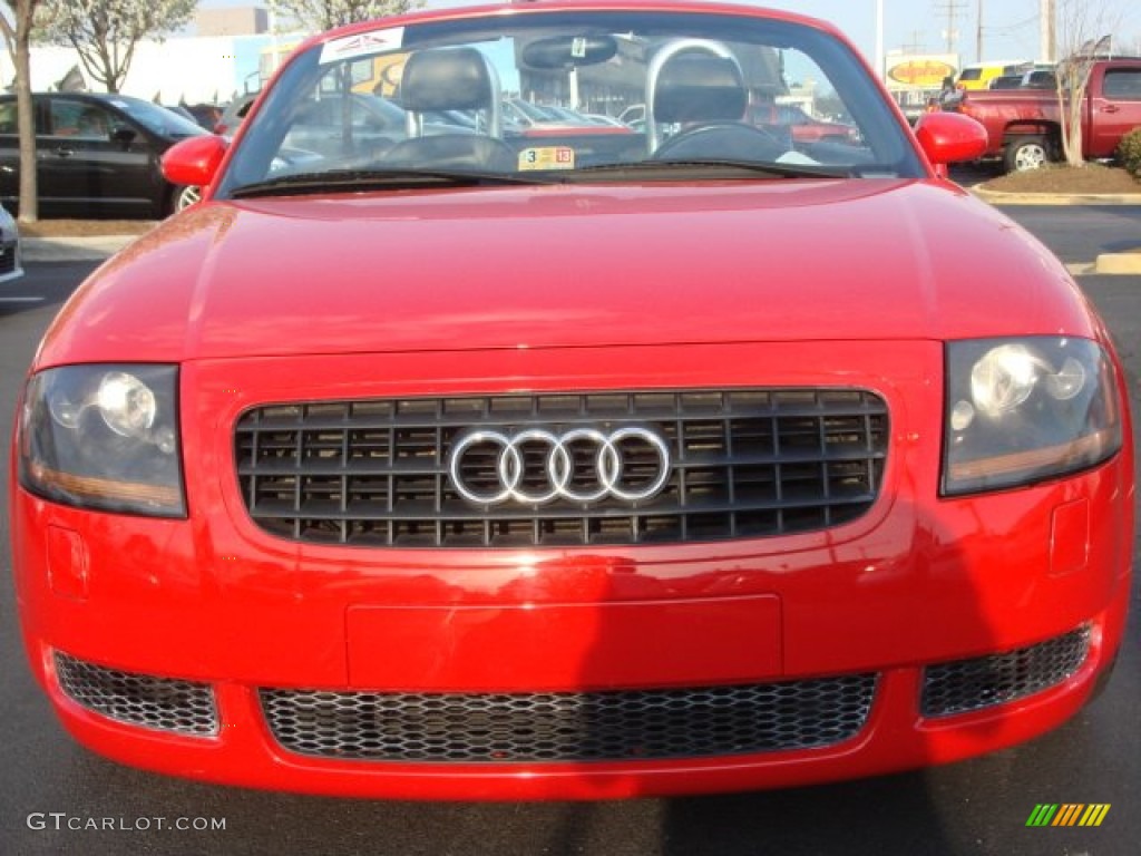 2003 TT 1.8T quattro Roadster - Brilliant Red / Ebony photo #8