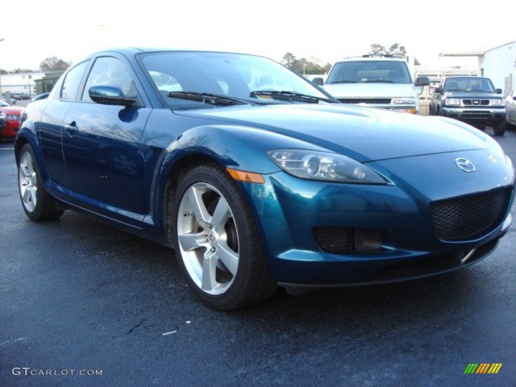 Phantom Blue Mica 2006 Mazda RX-8 Standard RX-8 Model Exterior Photo #62449195