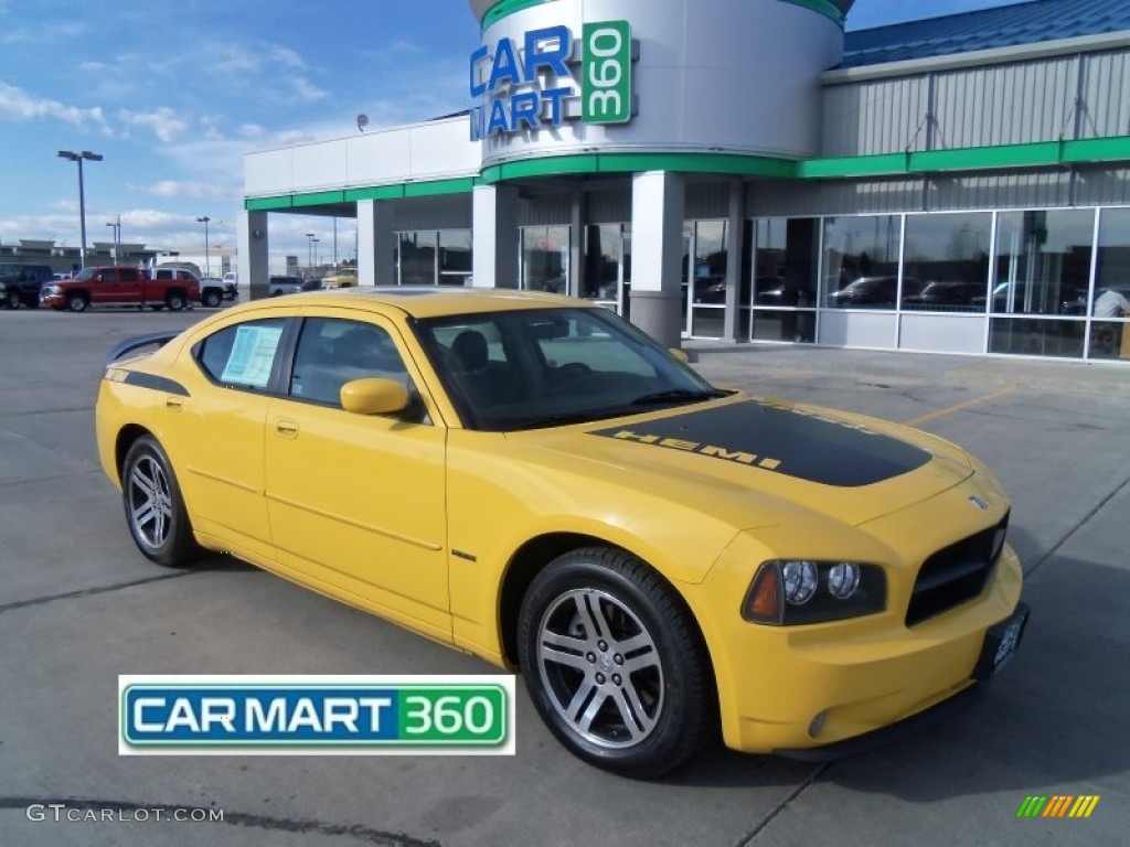 2006 Top Banana Yellow Dodge Charger R/T Daytona 62434398 Photo 2