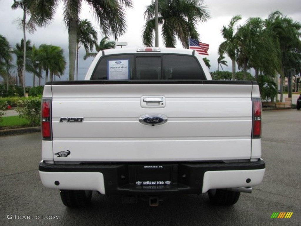 2011 F150 Limited SuperCrew 4x4 - White Platinum Metallic Tri-Coat / Steel Gray photo #7