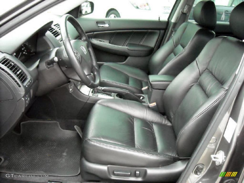2006 Accord EX-L V6 Sedan - Carbon Bronze Pearl / Black photo #14