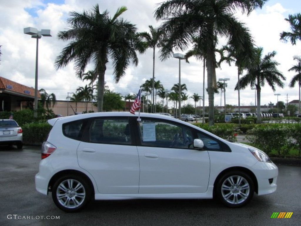 Taffeta White 2010 Honda Fit Sport Exterior Photo #62449563