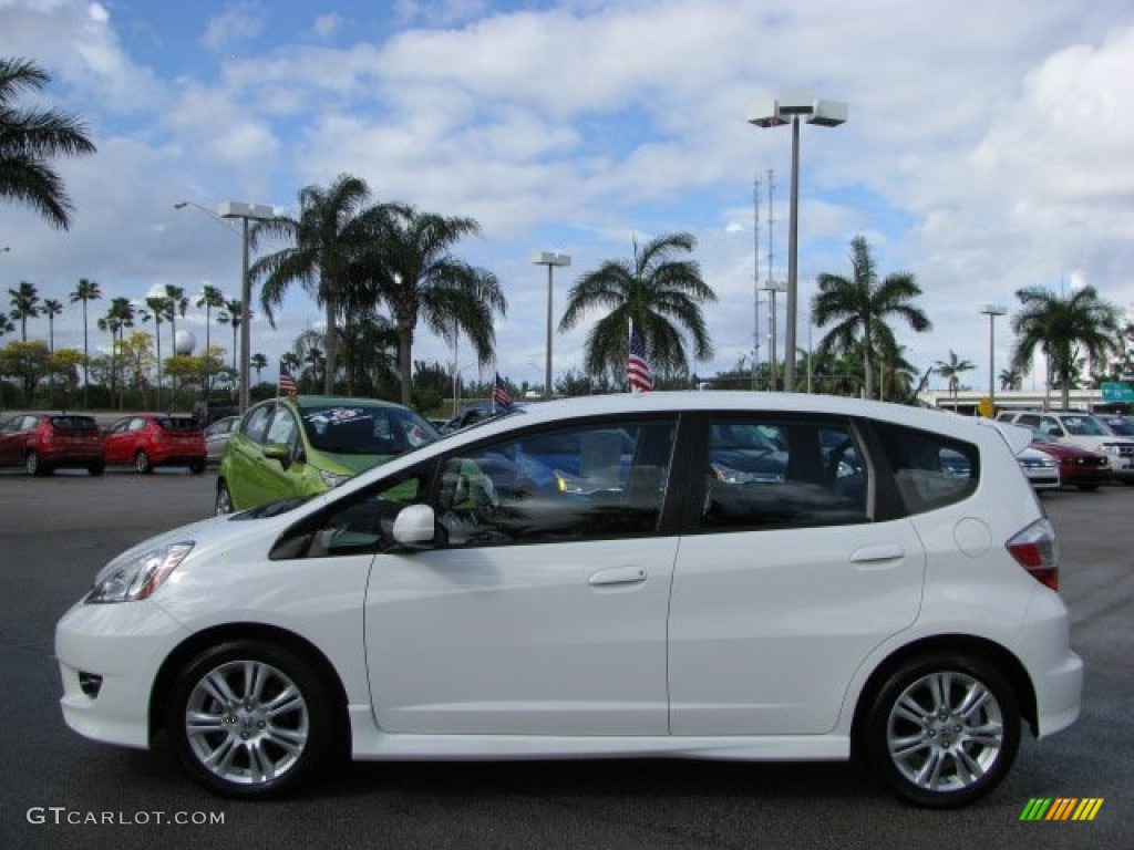 Taffeta White 2010 Honda Fit Sport Exterior Photo #62449599