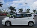 Taffeta White 2010 Honda Fit Sport Exterior