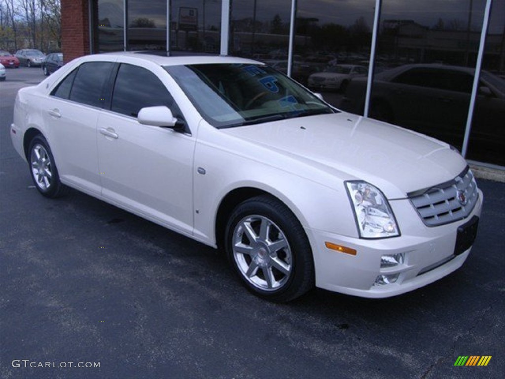 2007 STS 4 V6 AWD - White Diamond / Cashmere photo #1
