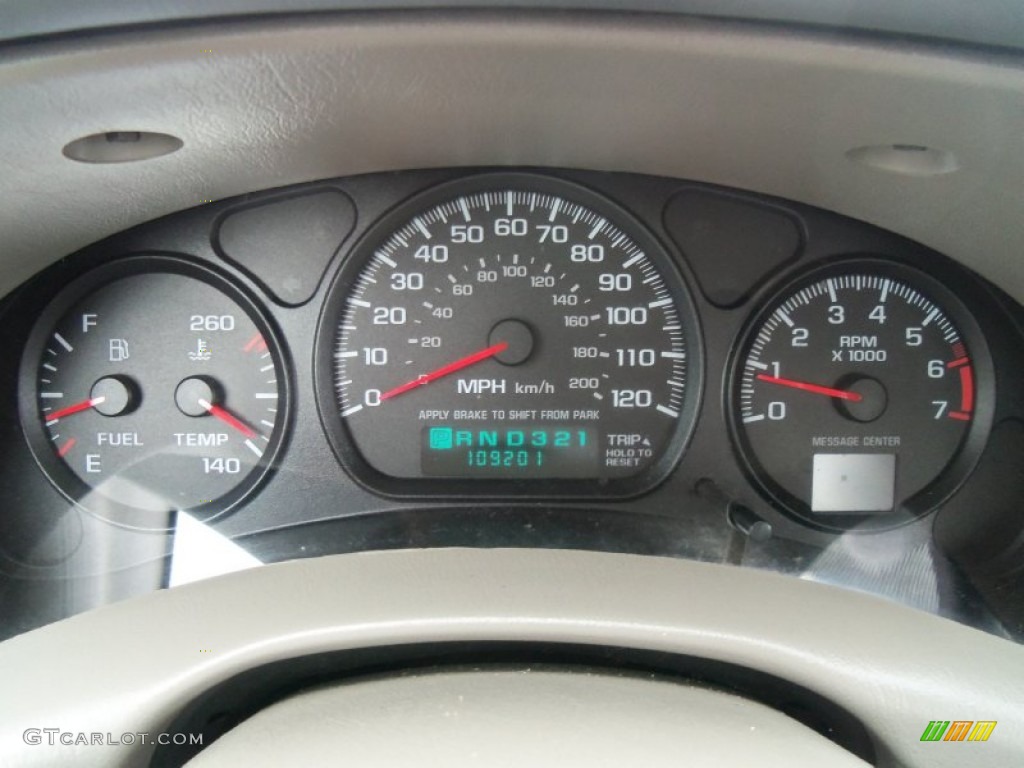 2004 Chevrolet Impala LS Gauges Photo #62449960