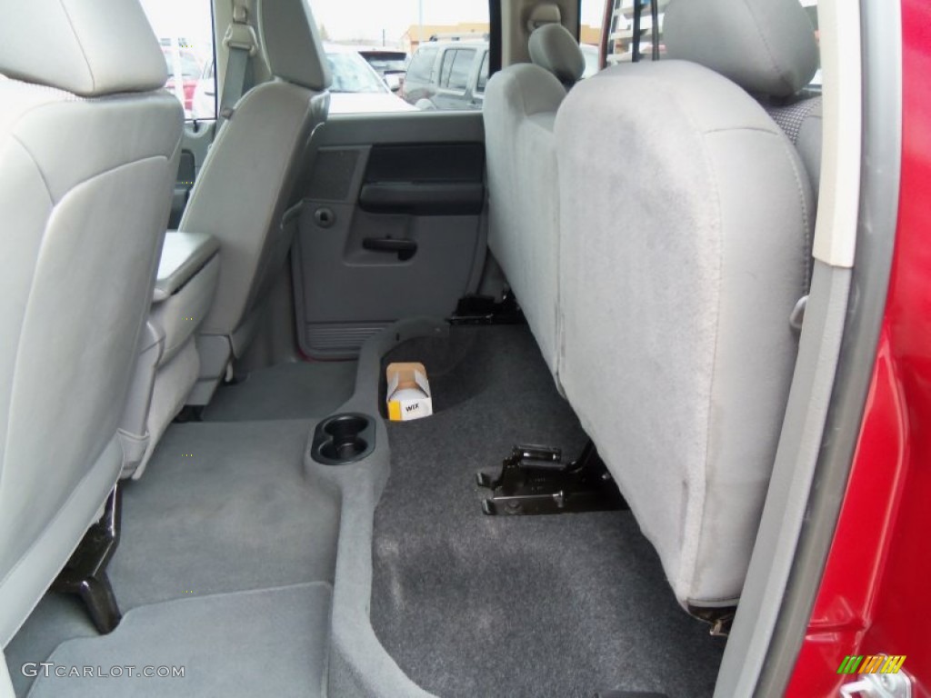 2008 Ram 1500 SLT Quad Cab 4x4 - Inferno Red Crystal Pearl / Medium Slate Gray photo #26