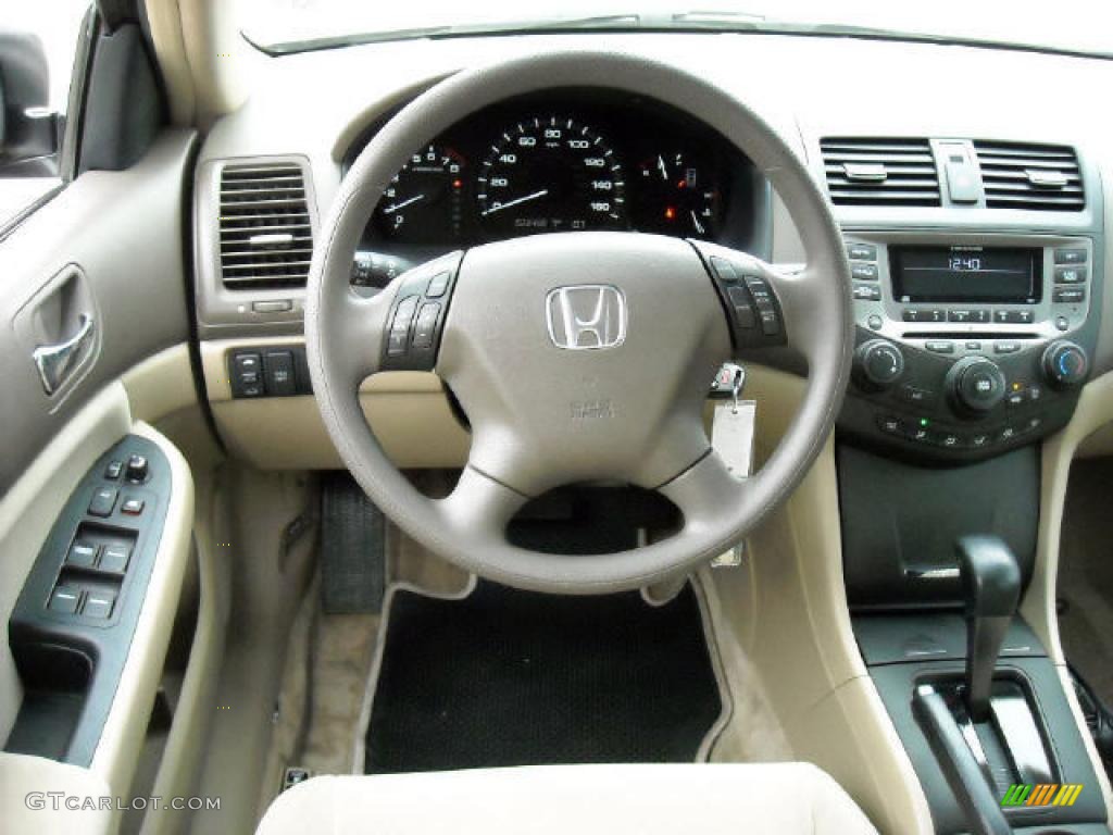 2006 Accord LX V6 Sedan - Nighthawk Black Pearl / Ivory photo #10