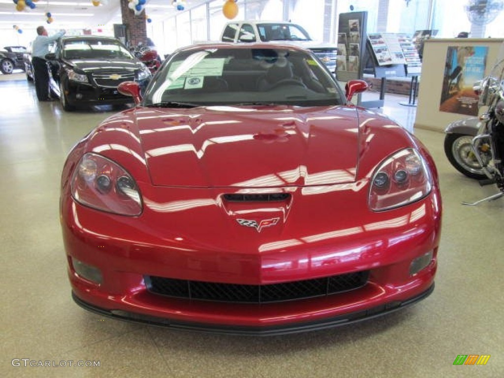 2012 Corvette Grand Sport Coupe - Crystal Red Metallic Tintcoat / Ebony photo #3