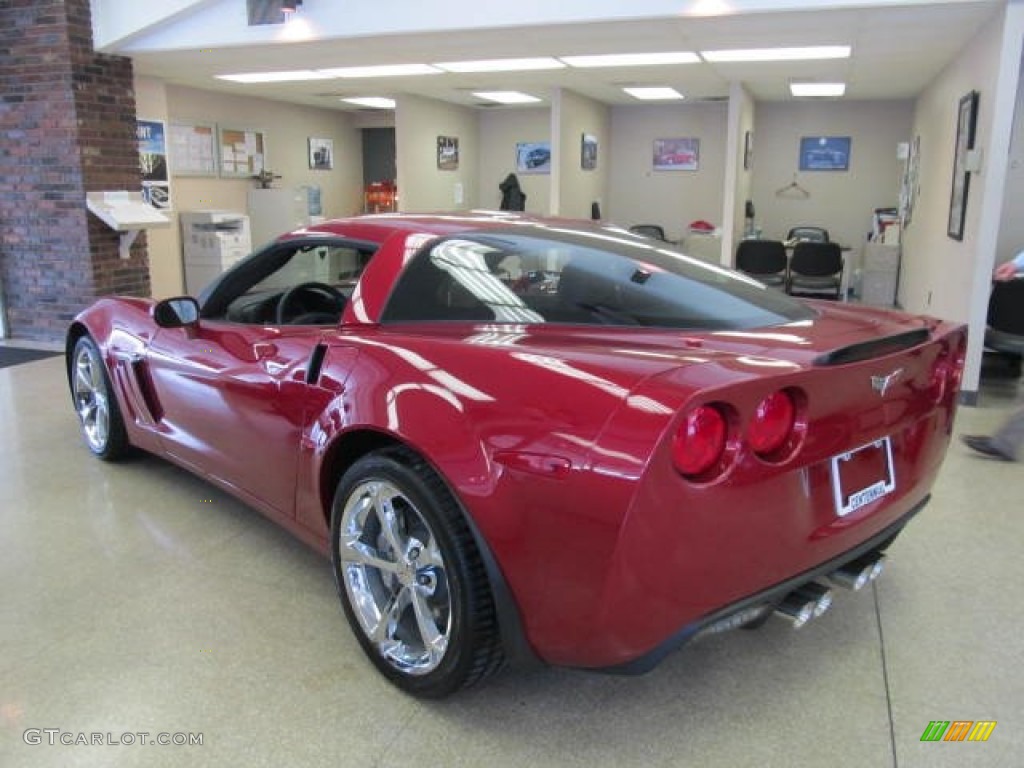 2012 Corvette Grand Sport Coupe - Crystal Red Metallic Tintcoat / Ebony photo #7