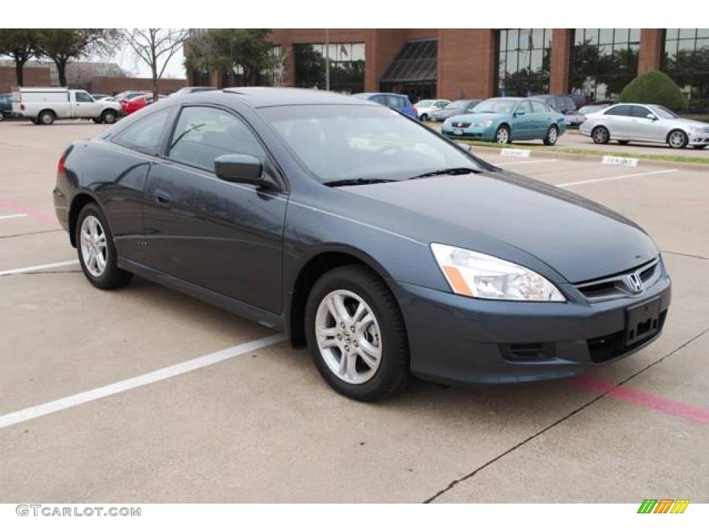 2006 Accord EX-L Coupe - Graphite Pearl / Black photo #1