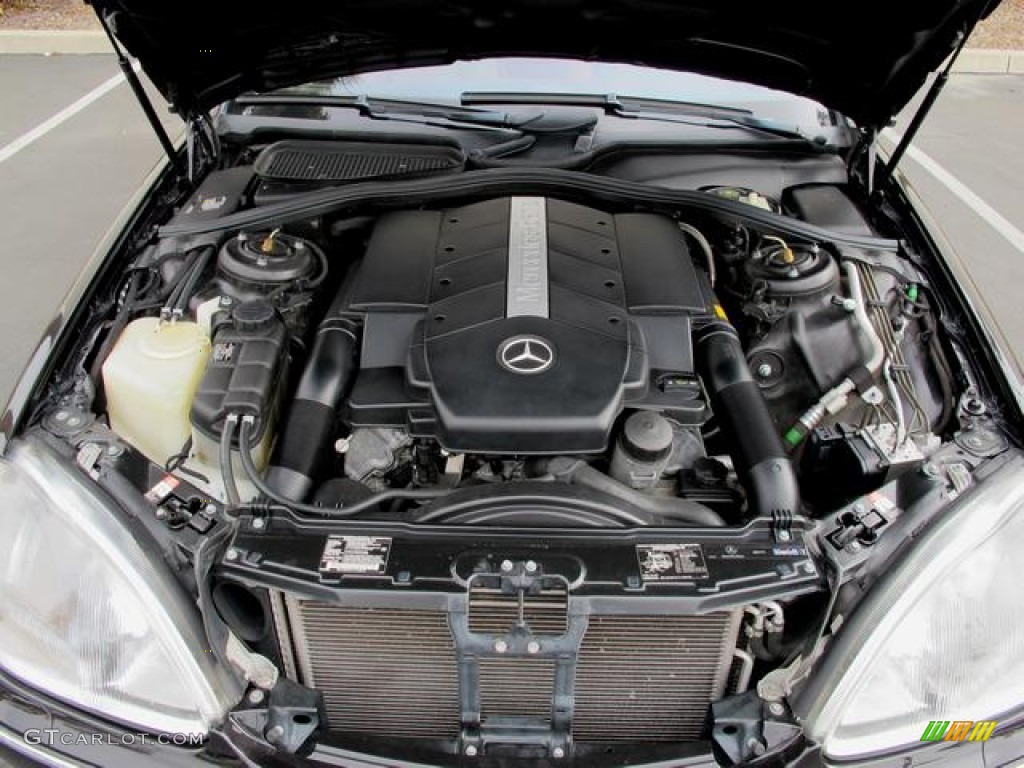 2001 Mercedes-Benz S 500 Sedan Engine Photos