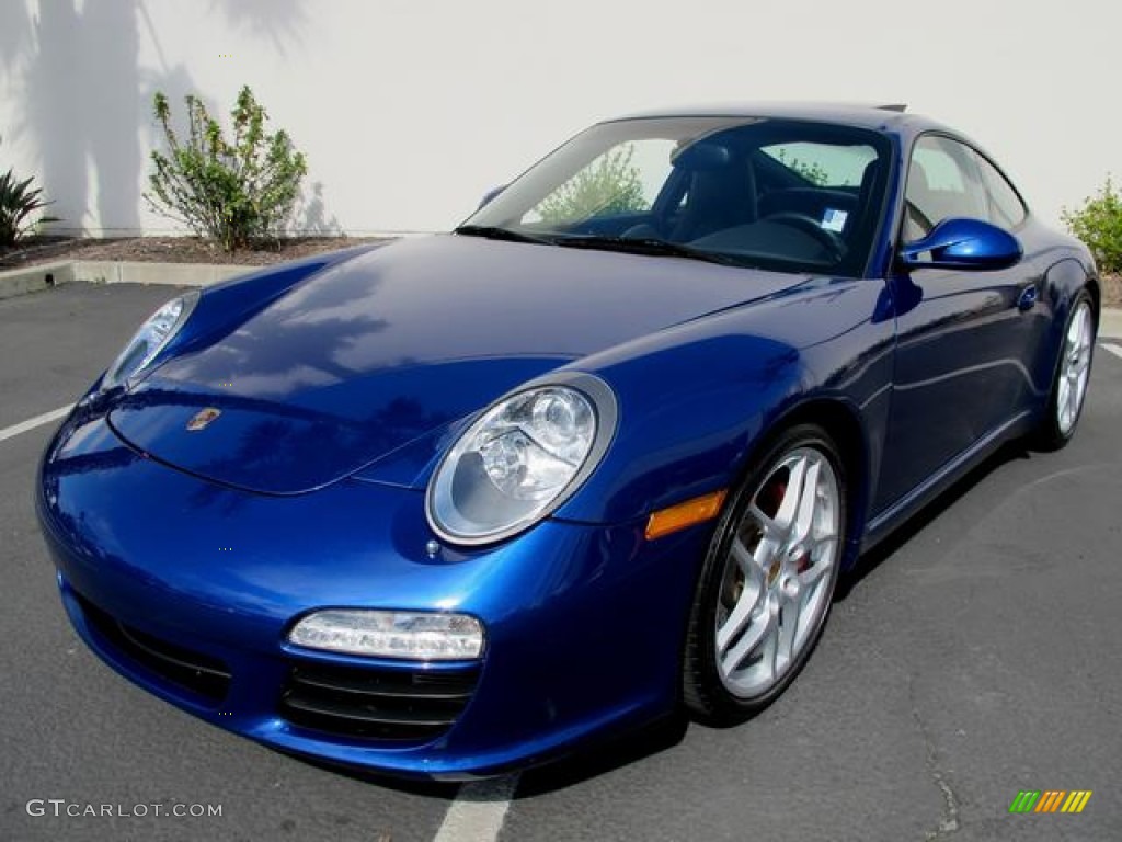 Aqua Blue Metallic 2009 Porsche 911 Carrera S Coupe Exterior Photo #62452726